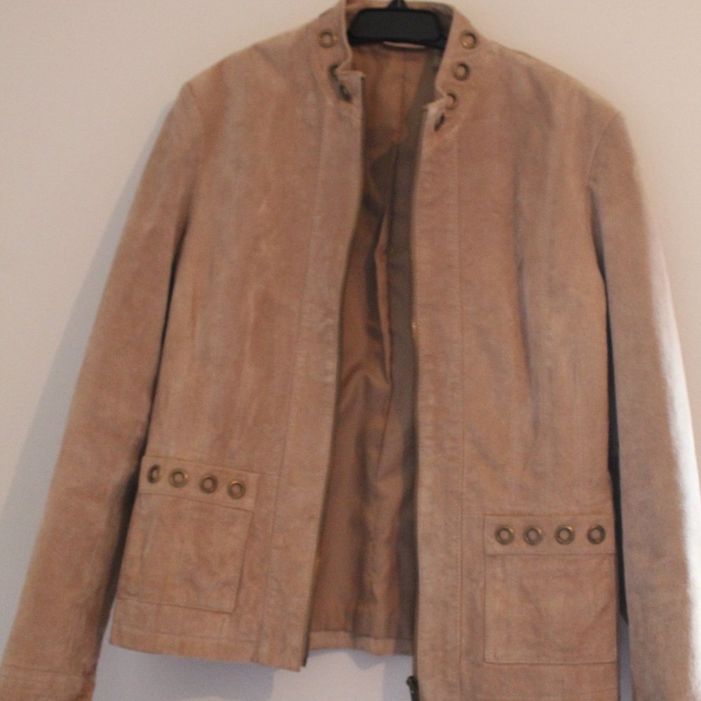 Suede Jacket Womens Size M